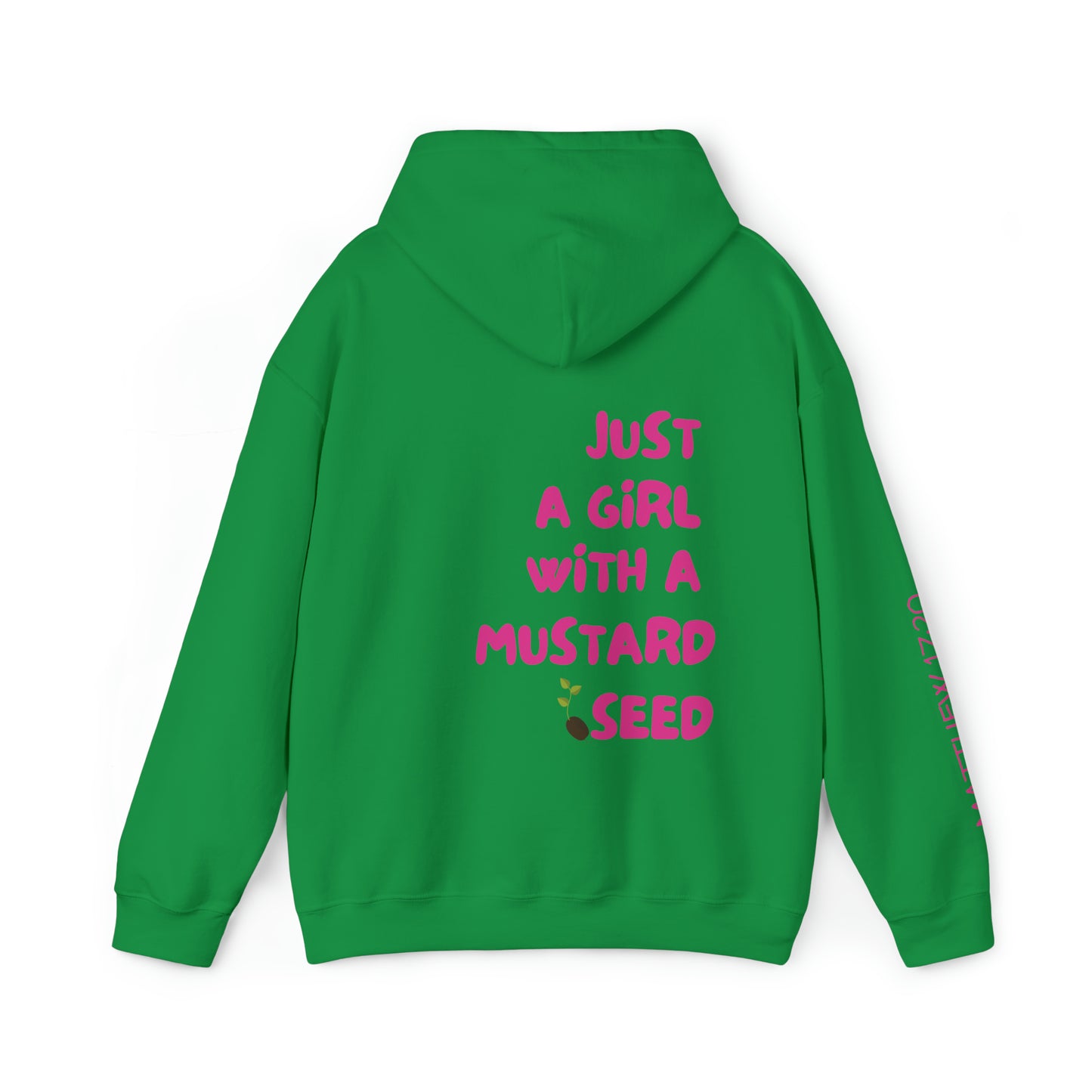 Irish Green/Pink Mustard Seed Hoodie