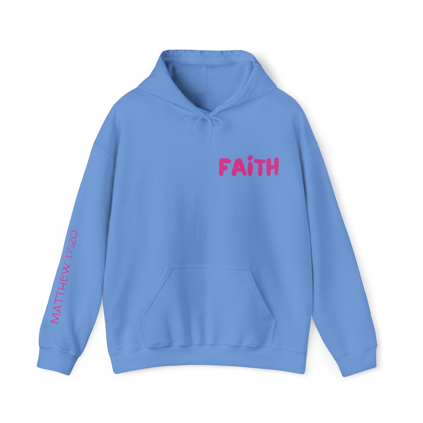 Carolina Blue/Pink Mustard Seed Hoodie