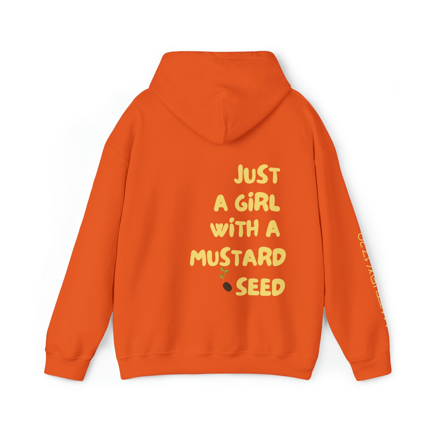 Orange/Yellow Mustard Seed Hoodie