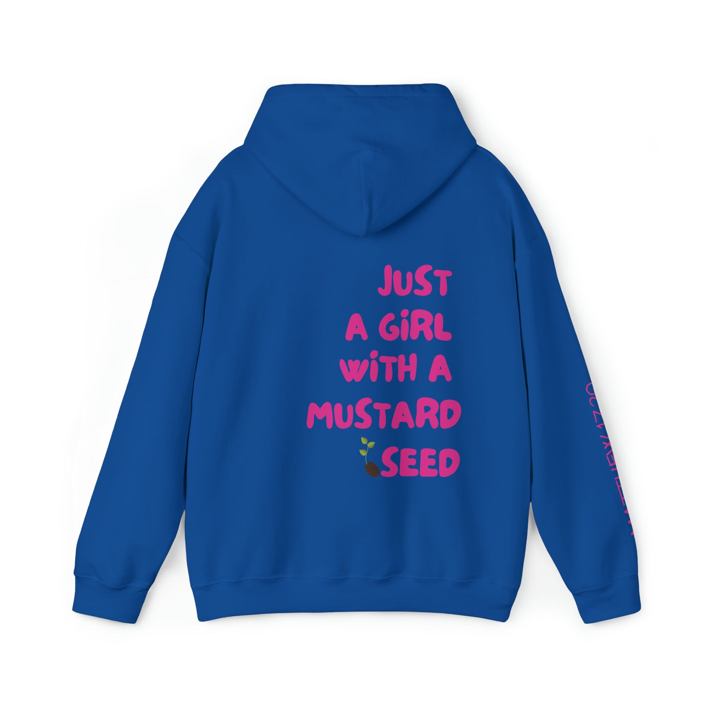 Royal/Pink Mustard Seed Hoodie